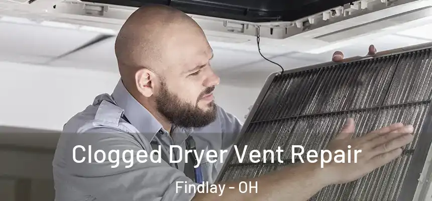  Clogged Dryer Vent Repair Findlay - OH